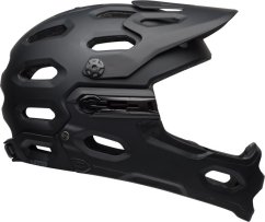 Bell prilba Super 3R Mips Matte Gloss Black Gray r. S (52–56 cm)
