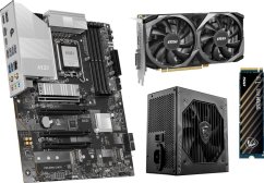 Morele.net GeForce RTX 3050 Ventus 2X XS OC + Płyta PRO Z890-S WIFI + Zasilacz MAG A650BN 650W + GRATIS Dysk SSD Spatium M450 V1 1TB / MSI PRO Z890-S WIFI