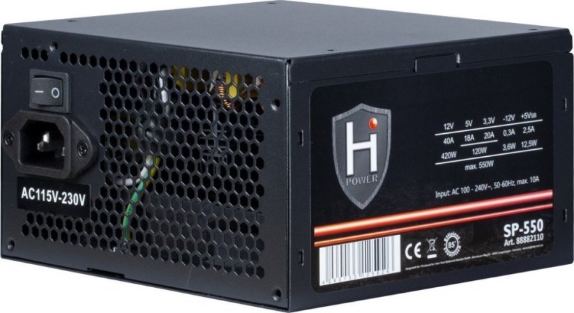 Inter-Tech HiPower SP-550 550W (88882110)