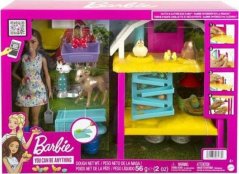Barbie Bábika Barbie Farma radosnych kurek Sada HGY88