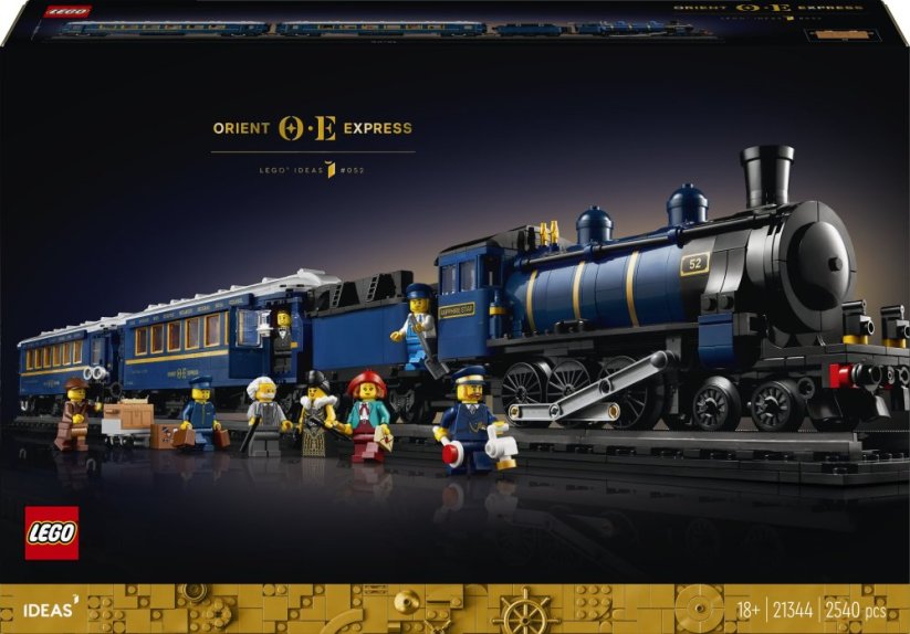 LEGO Ideas Vlak Orient Express (21344)