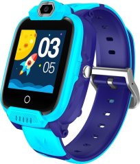 Canyon CANYON Jondy KW-44, 1.44''IPS 240*240, ASR3603S, Nano SIM, 192+128MB+512MB TF Card, GSM(B3/B8), LTE(B1.2.3.5.7.8.20) 700mAh battery, GPS+Glonas, Canyon Life APP, MP3 Audio Player, 7 Games, Camera, IP67, host:53.3*43.5*16mm strap:230*20mm, 48g, Blue