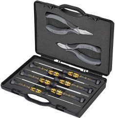 Knipex Sada szczypiec ESD Pre elektronikow, 8-cz. KNIPEX
