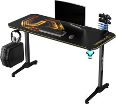 Ultradesk Frag V3 Czarno-Złote 140 cmx60 cm