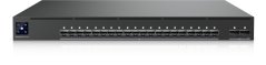 Ubiquiti UniFi 20xSFP+ 10GBit/2xQSFP28 100GBit Managed 19" Rack-Mountable, 1,3" Touchscreen (EAV-FIBER)
