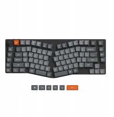 Keychron Keychron K15 Max (Alice Layout) QMK Wireless Custom Mechanical Keyboard White Backlight / Low Profile Gateron Mechanical / Red