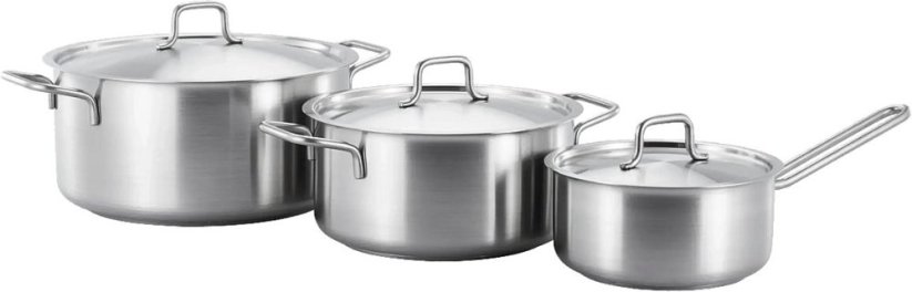Fiskars Set of pots 1.5/3/5L