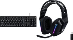 Logitech G413 SE GX Linear (920-010437) + G733 Lightspeed Czarne (981-000864)