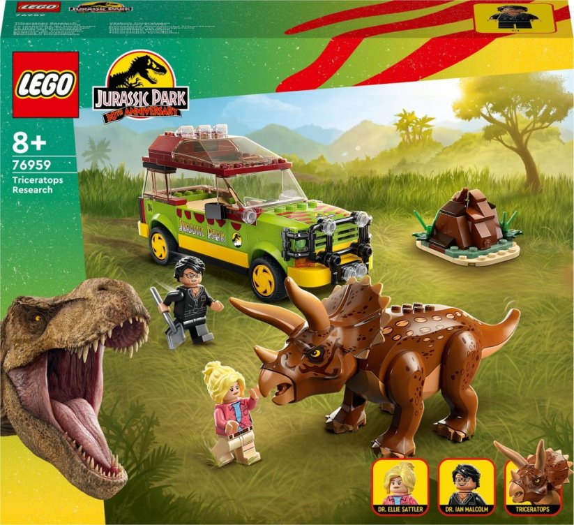LEGO Jurassic World Badanie triceratopsa (76959)