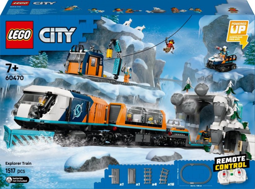 LEGO City Polárny expres arktických prieskumníkov (60470)