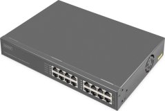 Digitus DIGITUS Switch 8-Port Gigabitgabit PoE + Injektor 250W schw