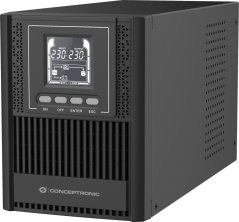 Conceptronic Conceptronic ZEUS52E1K zasilacz UPS Podwójnej konwersji (online) 1 kVA 900 W 4 x gniazdo sieciowe