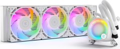 EK Water Blocks EK-Nucleus AIO CR360 Lux D-RGB biely