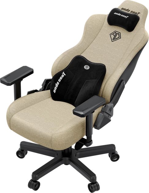 Anda Seat Fotel gamingowy materiál Anda Seat Kaiser 3E XL Beige Fabric