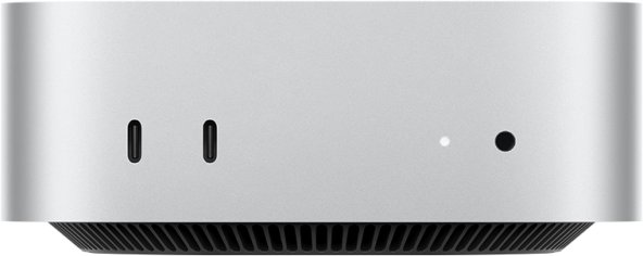 Apple Mac Mini Z1CG M4 10C CPU/10C GPU/16C N.E. 32GB 2TB SSD 10Gbit Eth DE Silber