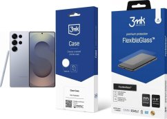 Samsung Galaxy S25 Ultra 5G 12/256GB Niebieski (SM-S938BZB) + FlexibleGlass + Etui Clear Case