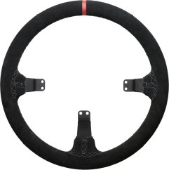Asetek Asetek SimSports Lenkradkranz, gewölbt, 340 mm - schwarz, wildleder