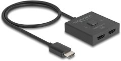 Delock Delock HDMI Switch 2 auf 1 bidirektional 8K