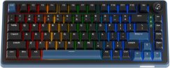 Ducky OK-M 75 Klawiatura gamingowa, 75%, z funkcją Hot-Swap, RGB, ANSI - KTT Baby Blue Switches (DKOKM2583-KYUSPDCOCH1)