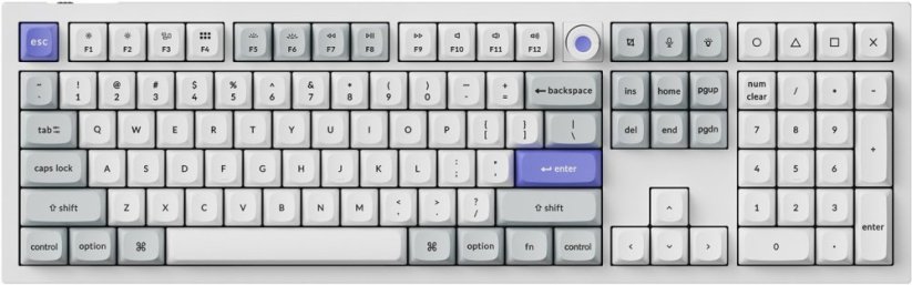 Keychron Q6 HE 8K Keychron Lime Magnetic Switch (Q6HW-P1)