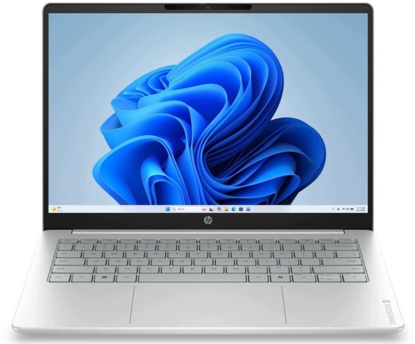 HP OmniBook 3 14-hu0013nwx Intel Core 5 120U Notebook 35,6 cm (14") 2K 16 GB DDR5-SDRAM 512 GB SSD Wi-Fi 6 (802.11ax) Windows 11 Home Sivý, strieborný (D9LV0EA)