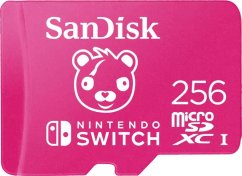 SanDisk Nintendo Switch Fortnite MicroSDXC 256 GB Class 10 UHS-I/U3  (002154730000)