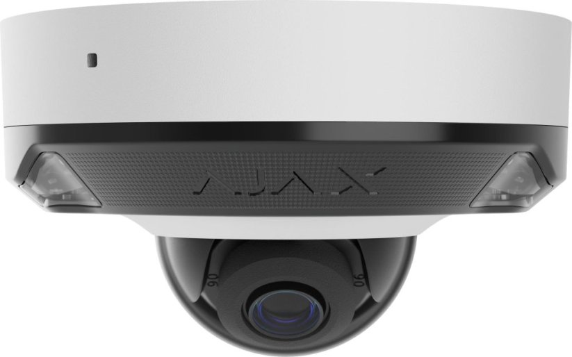 Ajax Ajax Kamera HL - kopułka (szklana) DomeCam Mini (5 Mp/2.8 mm) (8EU) - Biely