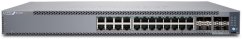 Juniper Networks Juniper Prepínač sieťový Nie zarządzany Obsługa PoE 1U Sivý (EX4100-24T)