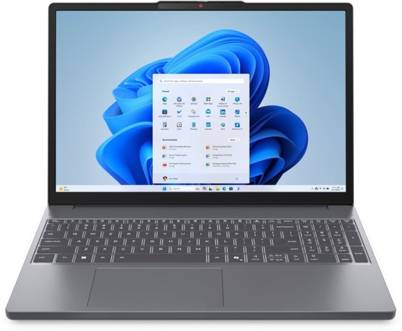 Lenovo LENOVO IDEAPAD SLIM 5 RYZEN 5 7535HS/15.1" WQXGA (2560X1600) OLED 500NITS GLOSSY, 100% DCI-P3, DISPLAYHDR? TRUE Juodas 600, 165HZ/16GB/512GB SSD/W11H/ENG (CLOUD Pilkas)