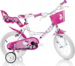 Dino bikes Mergaičių dviratukas Dino bikes Hello Kitty 16", 164R-HK