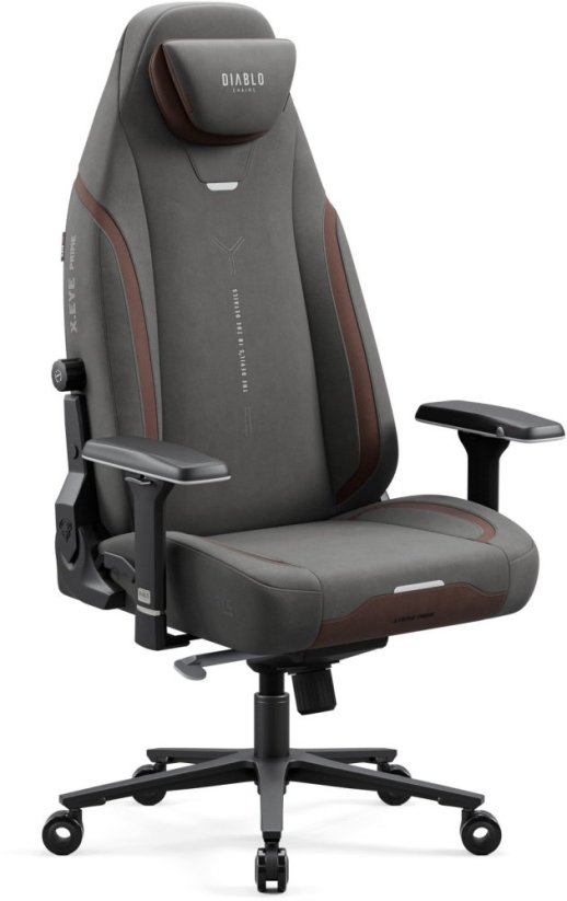 Diablo Chairs Gamingowy materiál Sivý, Normal: Diablo X.Eye Prime Stone Grey (5907367516074)