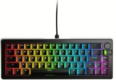 Glorious GMMK 3 65 % Custom Gaming-Tastatur - Pre-Built, ANSI (US), Fox Switches, schwarz