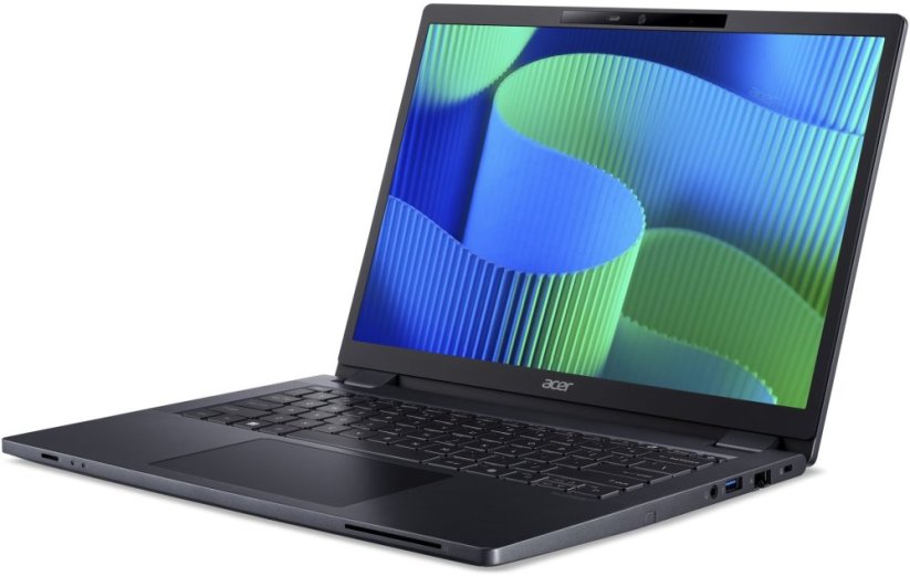 Acer Acer TravelMate TMP414-53-G2-TCO-585Q 16“ WUXGA IPS i5-120U/16GB/SSD 256GB/Intel Iris Xe/Win11Pro/Eng kbd/FP/LTE/Blue/3Y Warranty | Acer