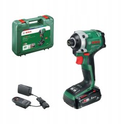 Bosch Powertools akumulátorowy Kľúč sekacie UniversalImpactDrive 18V-210 (grn, Li-Ion Akku 2,0Ah, Koffer, POWER FOR ALL ALLIANCE)
