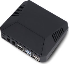 Argon40 Obudowa Argon ONE V3 do Raspberry Pi 5 - z ventilátorem i radiatorem - aluminiowa - Čierna}