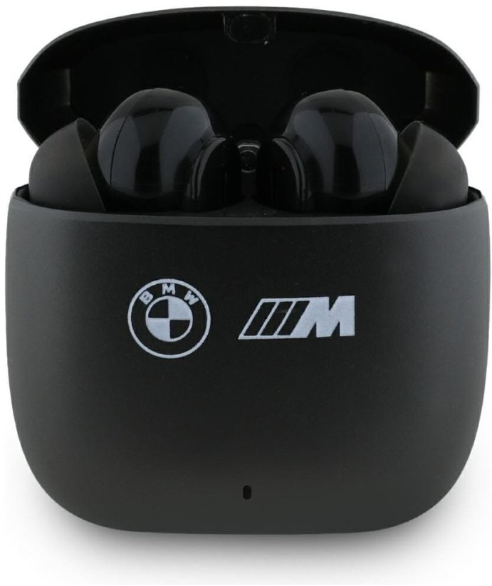 BMW Słuchawki Bluetooth TWS BMW M Metal M    Logo Print ANC-ENC Čierny