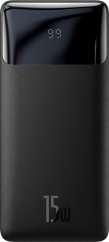 Baseus Bipow Digital Display 15W 10000mAh Czarny
