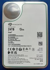 Seagate Refurbished Seagate Exos Harddisk ST24000NM000C-FR 24TB SATA-600 7200rpm - FACTORY REFURBISHED