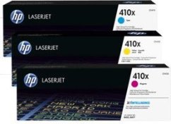 HP 410X Sada CMY Originál  (CF252XM)