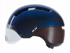 Hjc prilba bicyklová HJC CALIDO PLUS granatovo-Hnedý METAL NAVY BROWN r.M