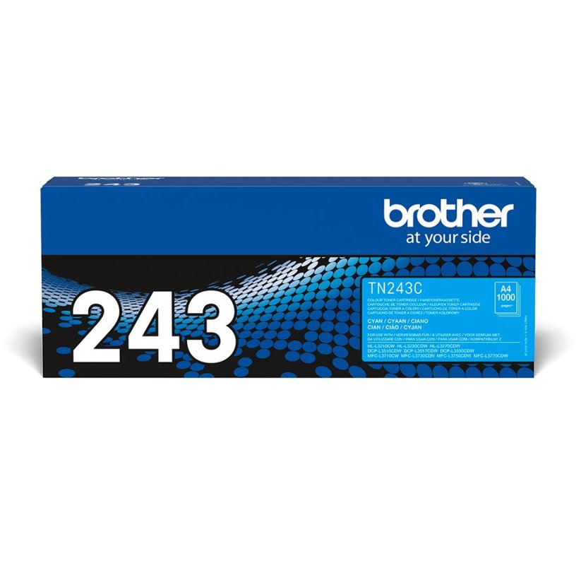 Brother Cartridge 1 Pc (S) (TN-243C)