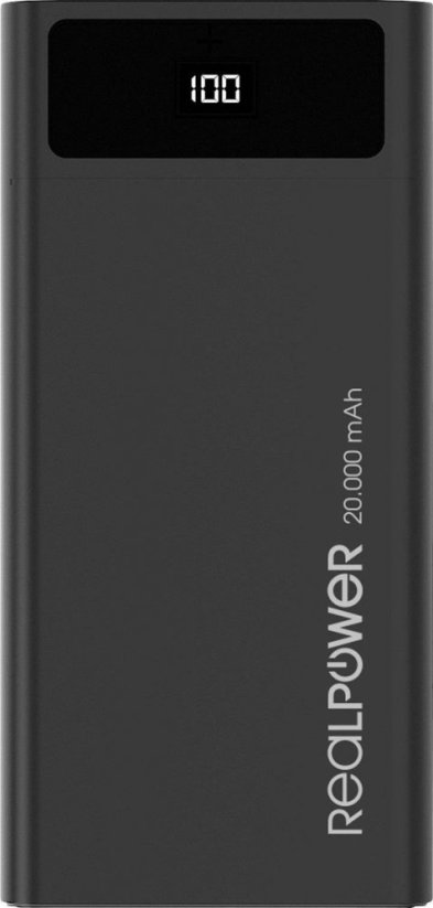 Realpower PB-20k 20000mAh Czarny