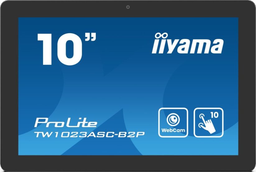 iiyama IIYAMA TW1023ASC-B2P Panel-PC SOC RK3568 25,65cm 10,1Zoll IPS WXGA 10Point Touch 4GB 32GB Android 13 Speakers Wi-Fi BT5.2 SD Slot
