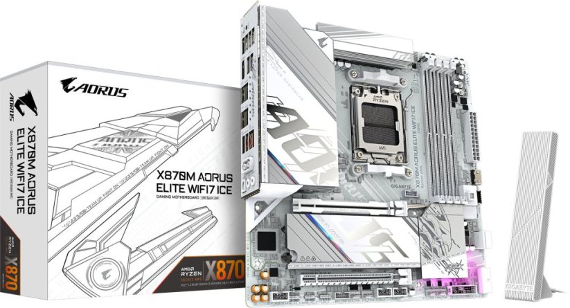 Gigabyte X870M AORUS ELITE WIFI7 ICE
