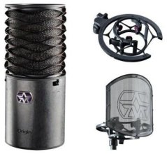 Aston Microphones Origin Bundle Mikrofon pojemnościowy + držiak + pop filtr (0504-ABG44-001)