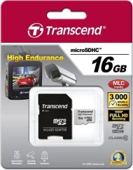 Transcend High Endurance MicroSDHC 16 GB Class 10 U1  (TS16GUSDHC10V)