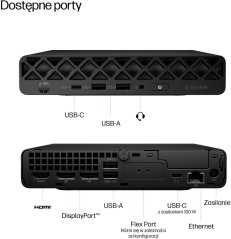 HP Komputer EliteDesk 8 Mini G1i U7-265T 1TB/16GB/W11P  998Z2ET