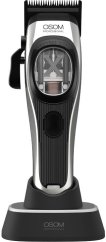 Wella Professionals Profesionali plaukų kirpimo mašinėlė OSOM Professional PRIME Cordless Hair Clipper OSOMP01SIL, sidabro spalvos