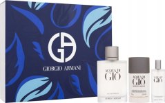 Giorgio Armani Giorgio Armani Acqua di Gio Pour Homme rinkinys vyrams (EDT, 100 ml + EDT, 15 ml + pieštukinis dezodorantas, 75 g) MEN