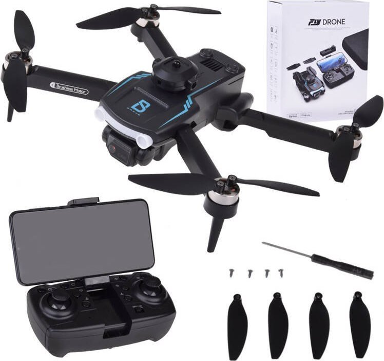 Jokomisiada rokovający Dron quadcopter model zdalnie sterowany skladaný kamera RC0657